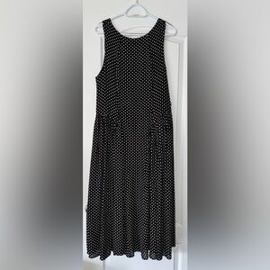 Reformation Anelis Dress in Caviar Dot